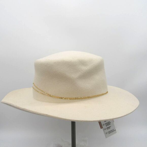 Van Palma Athena Hat in Off White SZ 57 - Picture 3 of 6